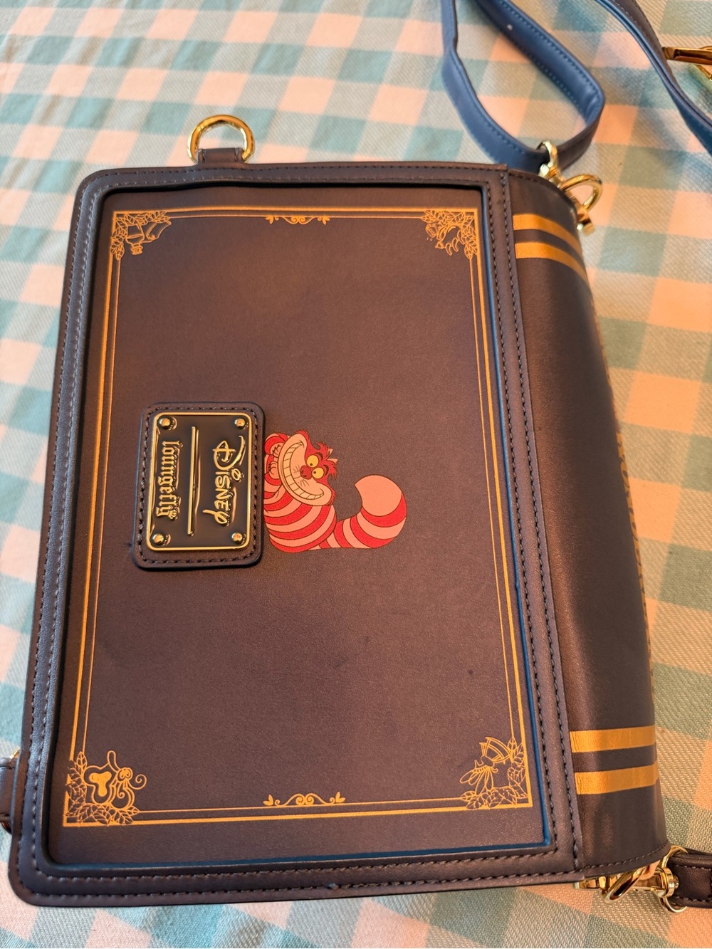 Disney Alice in Wonderland Book Crossbody Bag Purse LoungeFly - Picture 3 of 5